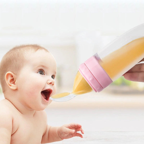 biberon pour bébé en silicone